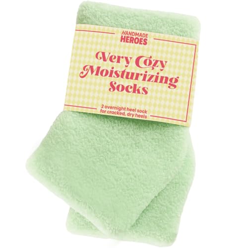 Handmade Heroes Foot Mask Gel Socks for Cracked Heels (2 Pack)
