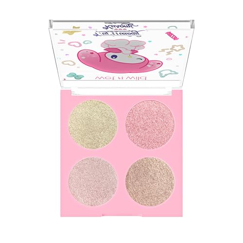 wet n wild My Melody Face Quad Blush & Highlighter Palette