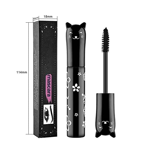 Purple Cat Eye Mascara Waterproof Lengthening Volumizing