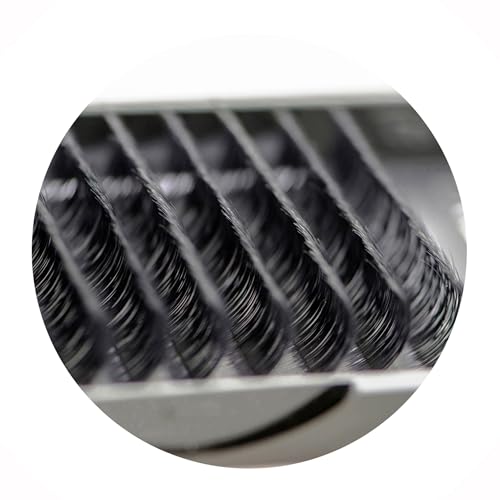 Lash Extensions 0.15mm Thickness B Curl 8mm Length Volume Individual Natural-Looking Eyelashes For Eyelash Extensions(0.15,B,8mm)