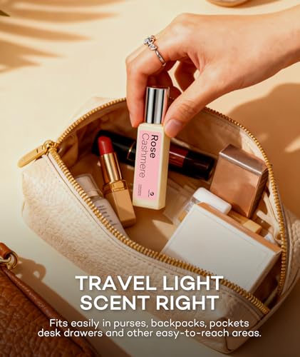 Rose Cashmere Pheromone Perfume Oil Roll-On for Women, 10ml