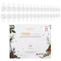 Beetles Tipex Lite Almond Nail Tips, 256pc 16 Sizes