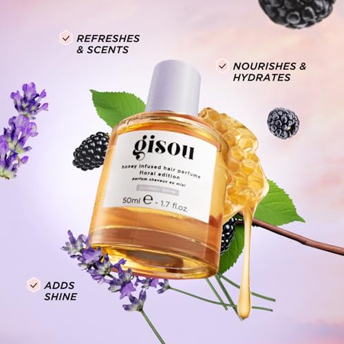 Gisou Honey Infused Hair Perfume Mini 0.5oz - Lavender Berry