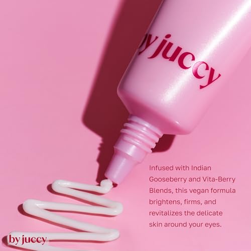 Gooseberry Dark Circle Brightening Eye Cream¤ÓFor Puffy Eye Bags, Wrinkles, Fine Lines | Vitamin C, Glutathione, Peptides¤ÓAnti-aging Korean Skin Care | Korean Eye Cream | By Juicy | 1.01 Fl.oz