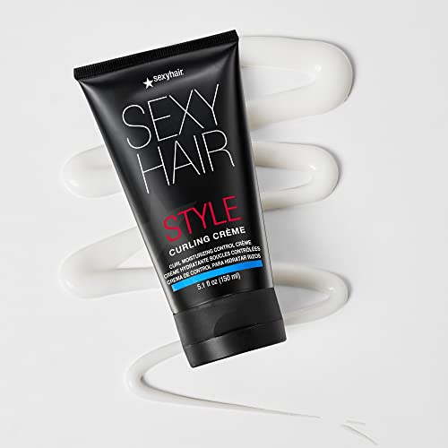 SexyHair Style Curling Cr?me Curl Moisturizing Control Cr?me | Light Control | Maintains Moisture and Combats Frizz