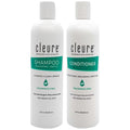 Cleure Sulfate-Free Volumizing Shampoo & Conditioner Set for Dry Damaged Hair