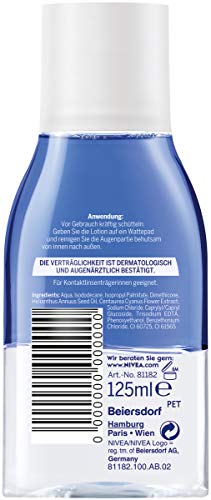 NIVEA Two-Phase Eye & Makeup Remover, 4.23 fl oz