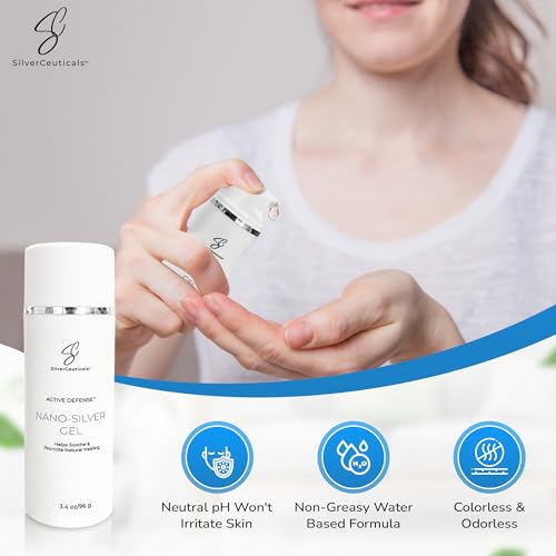 SilverCeuticals Cosmetic Gel with Nano Colloidal Silver 1.5oz