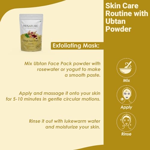 minature Ubtan Powder| 100g (4oz), Turmeric, Barley, Chickpeas, Neem, Sandalwood, Mograflower, Saffron & Rose Petal |Traditional DIY Pack | From India
