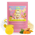 40 Pack Turmeric Kojic Acid Cleansing Pads with Vitamin C - Exfoliating Facial Wipes