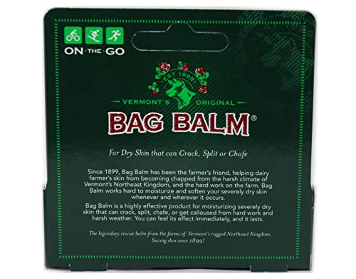 Bag Balm Original On-the-Go Lip Balm Tubes for Chapped Lips, Dry Hands, Skin Irritations and More (Pack of 6 Tubes)