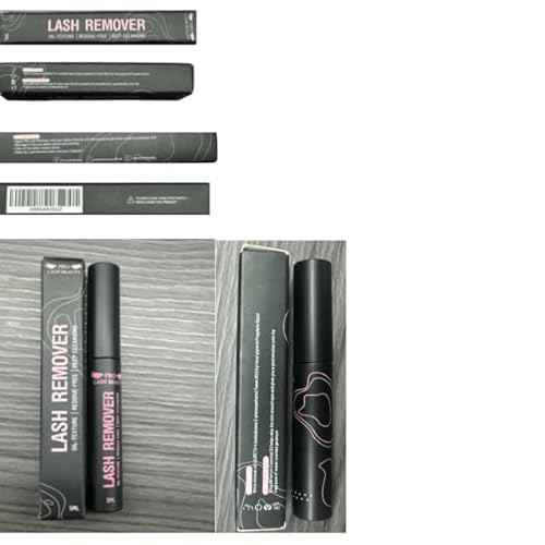 Cluster Lash Glue Remover 5 ML Lash Remover DIY Eyelash Extension Remover Eye Makeup Cleanser, Easy Removal of Cluster Eyelashes Gentle Soothing Nourishing Self-Use Oil Texture 5ML