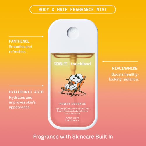 Touchland Peanuts Coco Haze Body & Hair Mist 2oz