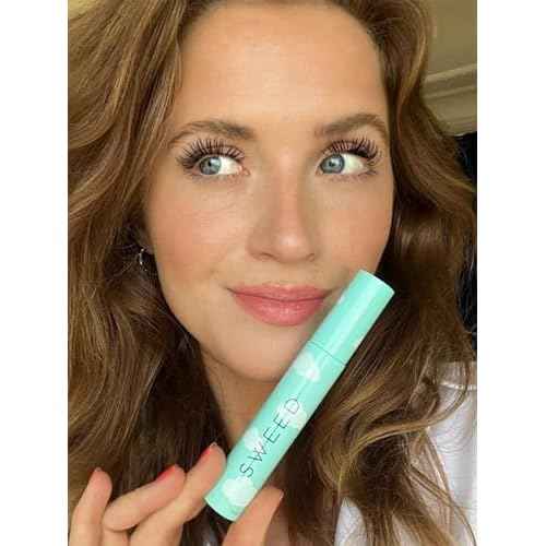 SWEED - Cloud Mascara | Flake-Free, Smudge-Proof, Volumizing | Vitamin B5 | Vegan, Cruelty-Free, Clean Beauty (Black, 0.4 oz | 12 ml)
