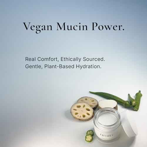 Lightweight Gel-Cream for Dehydrated Oily Skin, Vegan Mucin, Ceramide, Peptides, K-Beauty, 2.36 fl oz