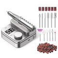 CHRISTINE SHELLY Rechargeable Nail Drill - 35000 RPM Efile Kit