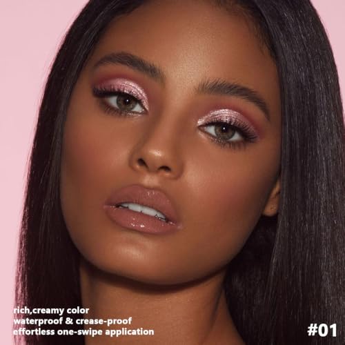 Liquid Eyeshadow Single Shade, Waterproof Matte & Shimmer