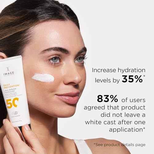 IMAGE Skincare DAILY PREVENTION Ultra Defense Moisturizer, SPF 50 Broad Spectrum Sunscreen, Fragrance Free