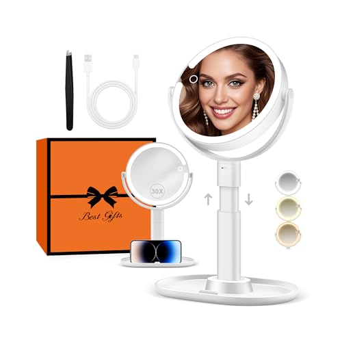 B Beauty Planet 30X Magnifying Makeup Mirror with Lights
