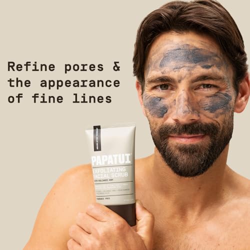 PAPATUI Exfoliating Face Scrub - Volcanic Ash, 4 fl oz
