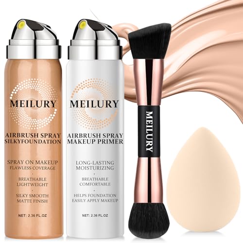 Airbrush Foundation Spray Set - Hydrating Primer Kit