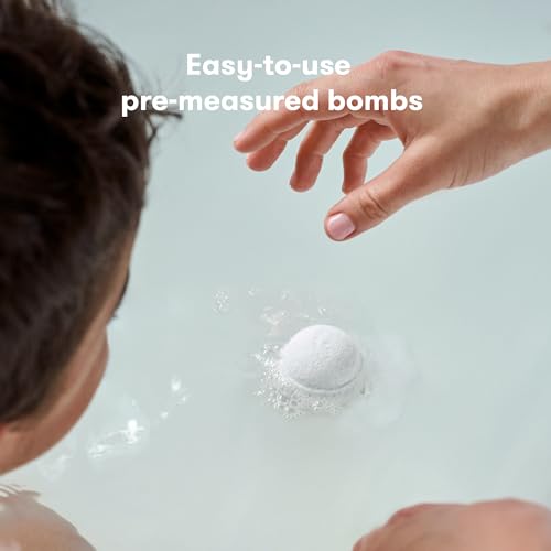 Eucalyptus Bath Bombs for Kids - 10 Count, Natural Vapor Relief