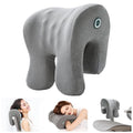 Adjustable Office Chair Pillow with Headrest & Memory Foam Neck Support