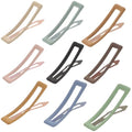 COHEALI 9-Count Snap Hair Clips for Girls - Colorful Barrettes