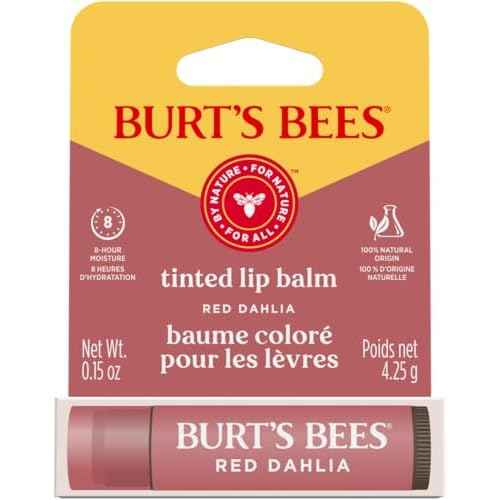 Burt's Bees Tinted Lip Balm Red Dahlia Blister 0.15oz