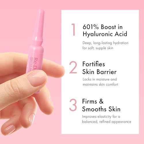 EASYDEW DW-EGF Peptide Re-DERMA Master Ampoule - Korean Anti-Aging Skincare Facial Serum - Firming, Restore skin vitality, Smooth fine lines and wrinkles with Oligo peptide, Niacinamide - 0.42fl. oz.