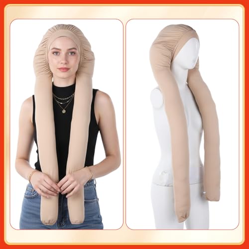 Susade Breathable Hair Bonnets for Braids - 2 in 1 Long Hair Wrap