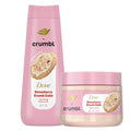 Dove Crumbl Strawberry Body Wash & Scrub Combo 35oz