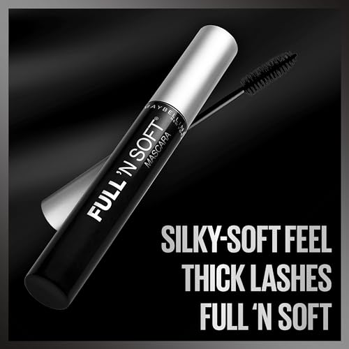 Maybelline Full 'N Soft Washable Mascara, Very Black