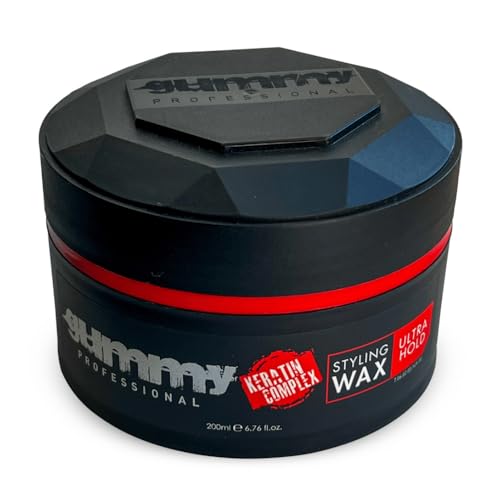 Gummy Professional Hair Wax – Strong Hold with Keratin, 200ml