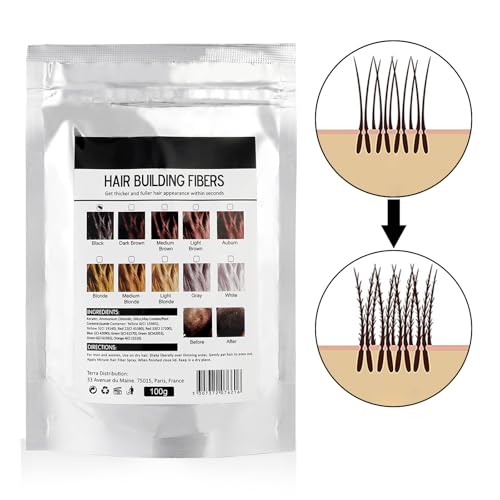 Hair Building Fibers Powder 100g - Instant Hair Loss Concealer