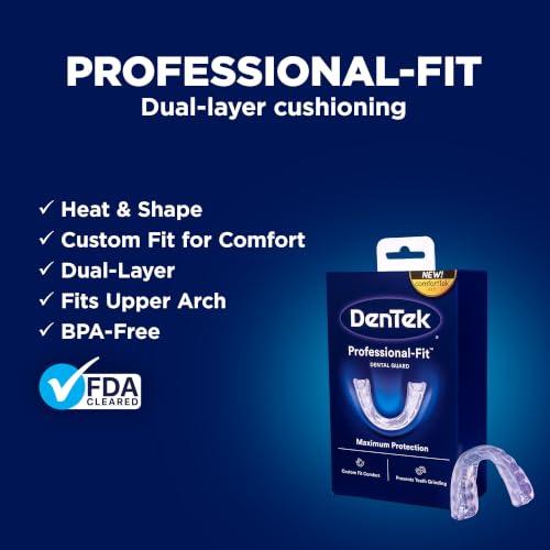 DenTek Professional-Fit Dental Guard 1 Count | Mouth Guard for Teeth Grinding