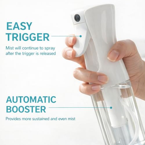 Continuous Spray Bottle 200ml - Hair, Plant & Multi-Use