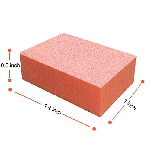 MARYTON Nail Buffer Mini Block 80/100 Grit (130 PCS)