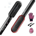 TYMO Ring Plus Ionic Hair Straightener Brush - Titanium Ceramic