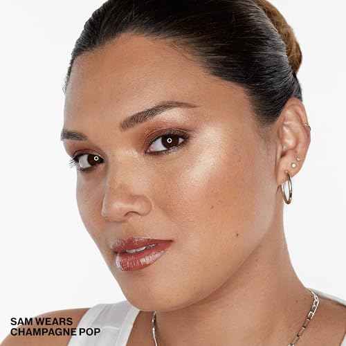 Smashbox X BECCA Shimmering Skin Perfector Pressed Highlighter | Creamy Formula that Melts into Skin for a Natural, Radiant, Glow-Boosting Highlight