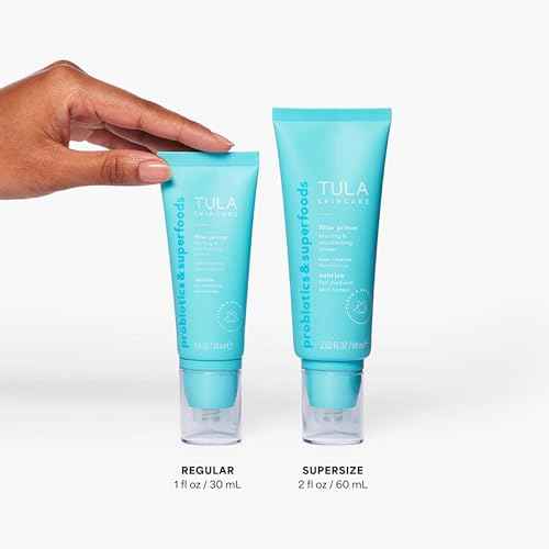 TULA Skin Care Face Filter Blurring and Moisturizing Primer - Sunrise, Evens the Appearance of Skin Tone & Redness, Hydrates & Improves Makeup Wear, 1fl oz