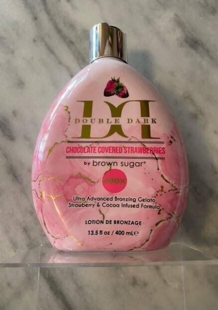 Brown Sugar 400X Black Chocolate Bronzer Tanning Lotion 13.5oz