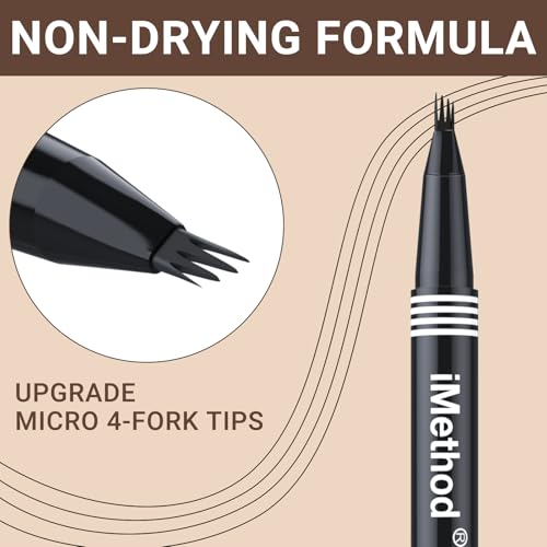 iMethod Microblading Eyebrow Pen - Waterproof Dark Brown Pencil