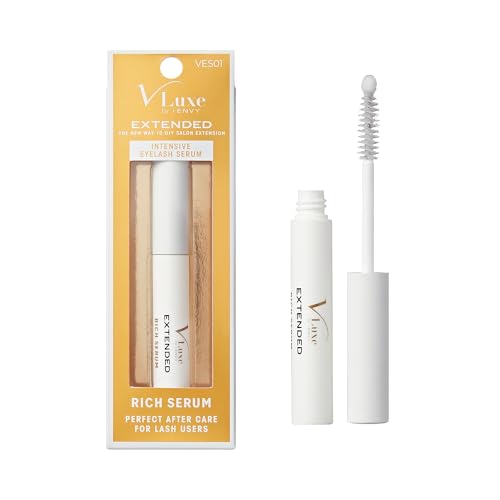 i?ENVY Extended Intensive Eyelash Serum, Rich Formula for Thicker & Fuller Lashes, Lash Enhancement Infused with Capixyl & Lakesis for Optimal Improvement