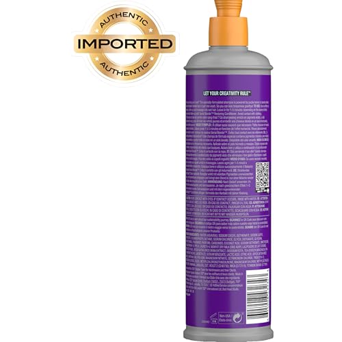 Bed Head by TIGI Serial Blonde Purple Toning Shampoo for Cool Blondes, Neutralizes Brass Tones, Sulfate-Free, 13.53 fl oz