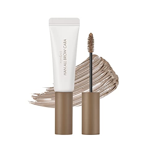 rom&nd HAN ALL BROW CARA 03 Modern Beige - Natural Brow Lightening & Softening Mascara for Dark Eyebrows, Long-Lasting, Fluffy Finish