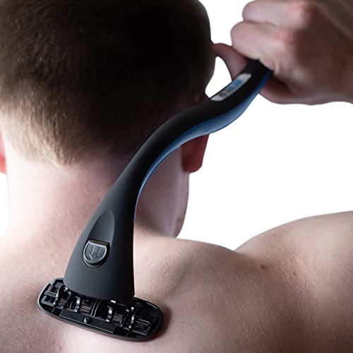 Metablade Replacement Blade Heads for Back Hair and Body Shaver, Blade Refill for Metablade Men's Back Shaver, 2 Count