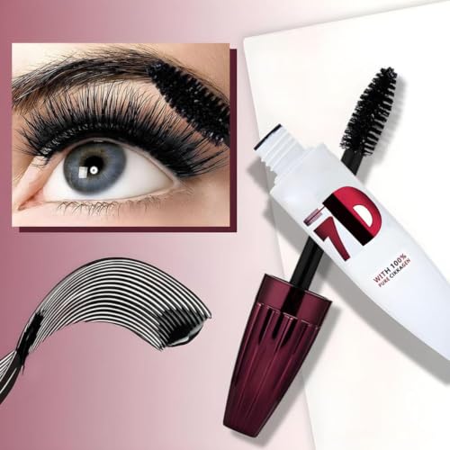 7D Waterproof Volume Mascara – Black Lengthening & Thickening