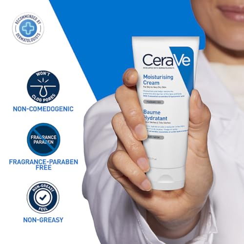 CeraVe MOUSTURIZING CREAM PACK OF 1 177 ML