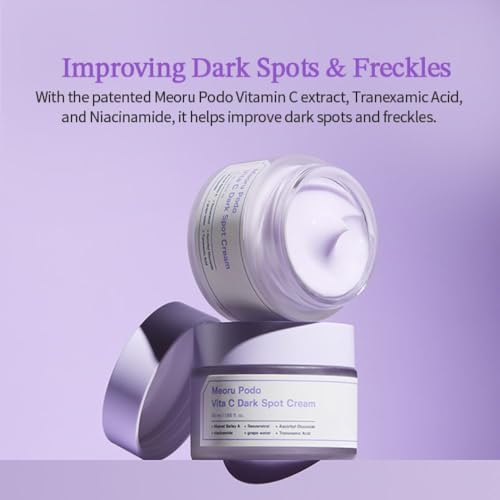 SUNGBOON EDITOR Meoru Podo Vita C Brightening Cream | Facial Moisturizer for Brightening, Correcting blemishes, Soothing | Vitamin C, Niacinamide, Hyaluronic Acid, Cica | Korean Skincare